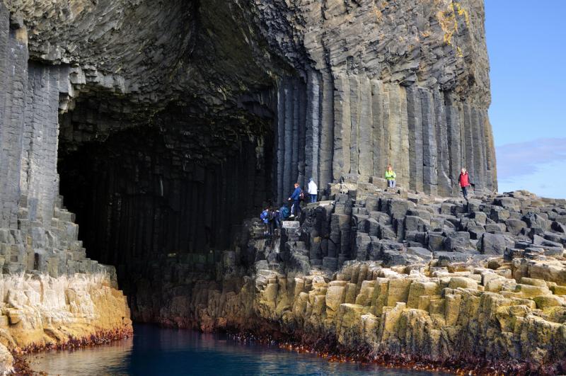 пещера в шотландии